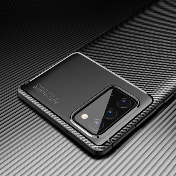 Samsung Note 20 stødsikkert slankt cover FullCarbon V4