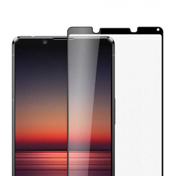 2-PACK Xperia 1 III Hærdet glas 0,26 mm 2,5D 9H Fullframe Transparent