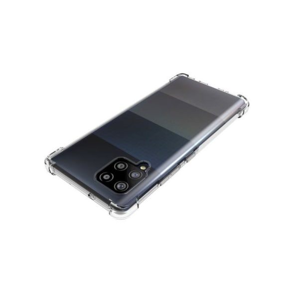 Samsung A42 5G iskuja vaimentava silikonikotelo Shockr Black