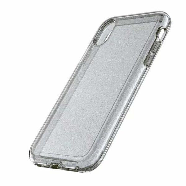 iPhone XS Max Stötdämpande Mobilskal Gnistra Svart