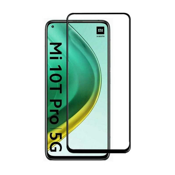 2-PACK Mi 10T / Mi 10T Pro hærdet glas 0,26 mm 2,5D 9H fuldramme Transparent