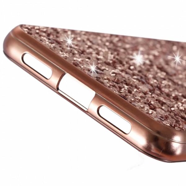 Huawei P20 Pro Iskunvaimennin Glittery Premium Cover V2 Guld