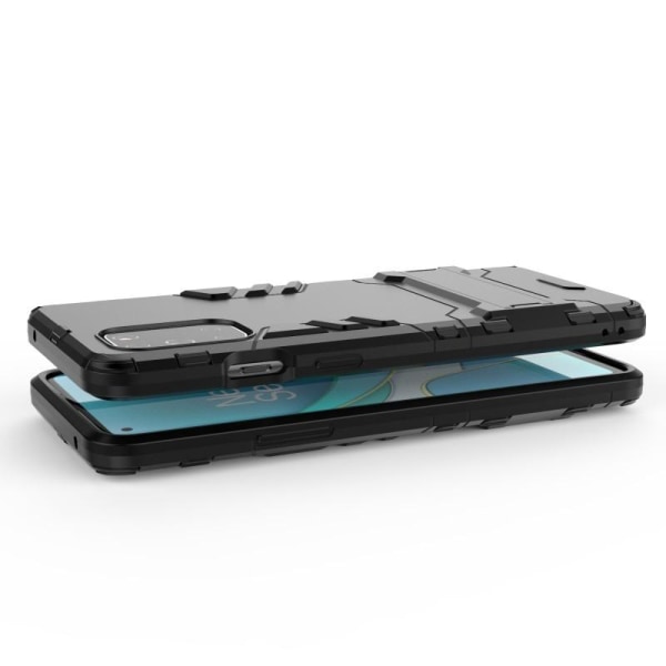 OnePlus 8T -iskunkestävä kotelo jalustalla ThinArmor Black