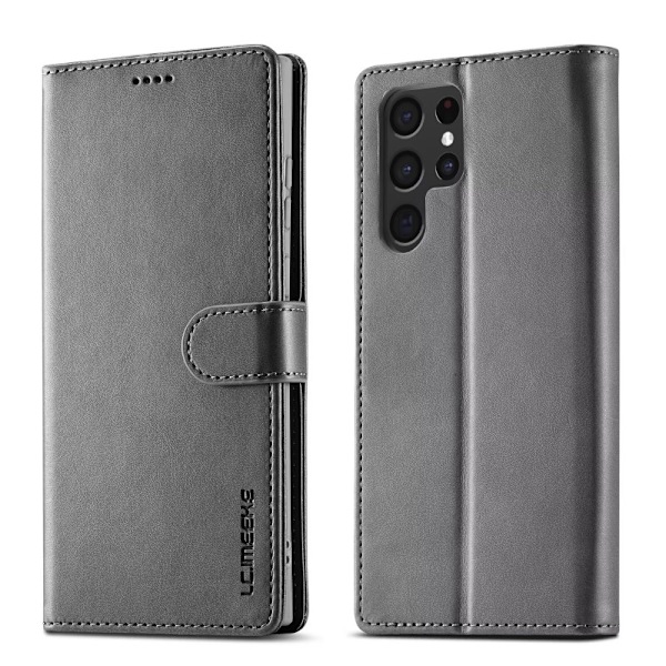 LC.IMEEKE Plånboksfodral Samsung S25 Ultra - Grå