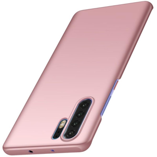 Huawei P30 Pro Ultra-tynn gummibelagt Cover Basic V2 Pink gold