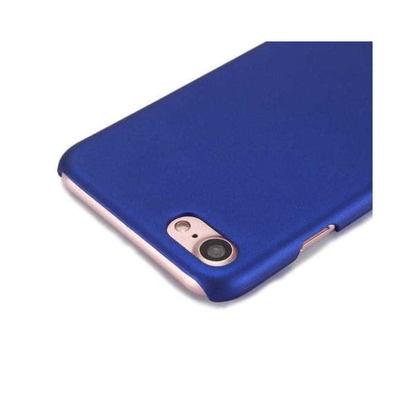 iPhone 6/6S ultraohut kumipinnoitettu mattamusta kansi Svart