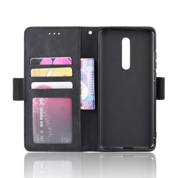 Xiaomi Mi 9T / 9T Pro Wallet Case PU Læder 6-SLOT Winston V3 Black