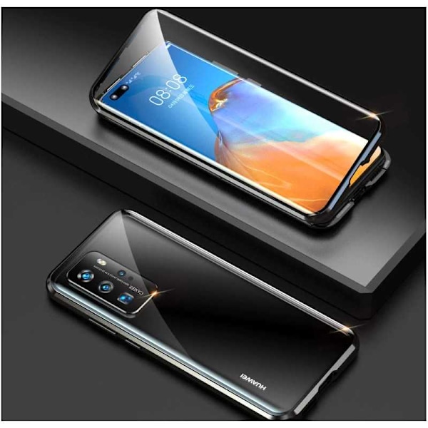 Huawei P40 Pro Full Coverage Premium Cover Glas Back V4 Transparent