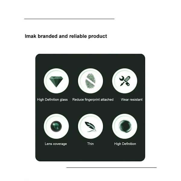 2-PACK Google Pixel 6 Skydd Linsskydd Kameraskydd Transparent