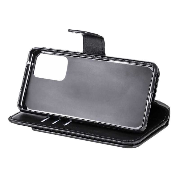 Samsung A53 5G praktisk pung-etui med 12-bakker Array V4 Black