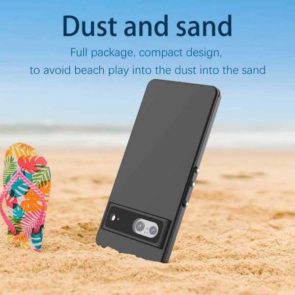 Google Pixel 7 Täyspeite Vedenpitävä Premium Suoja - 2m Black