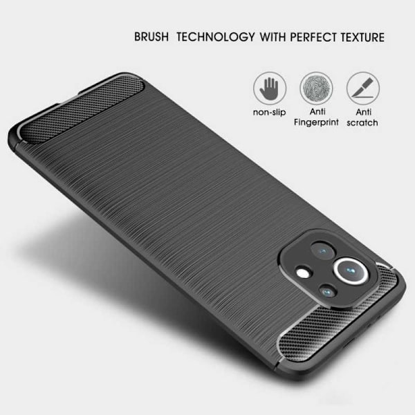 Xiaomi Mi 11 Shockproof Shell SlimCarbon Black