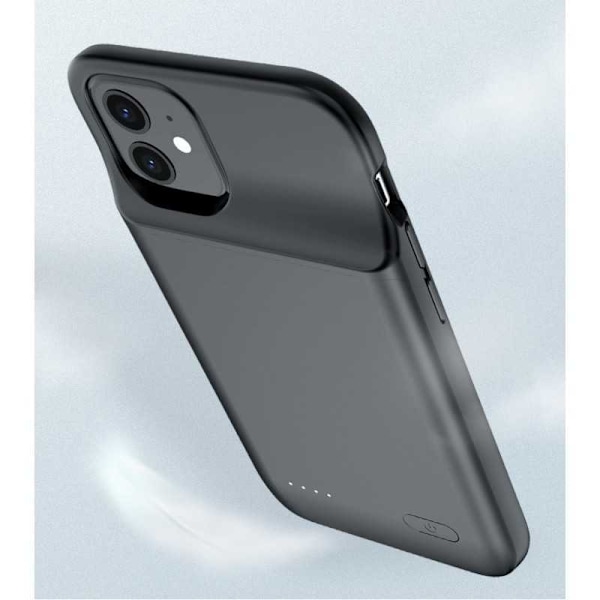 iPhone 12 Pro Stöttåligt Batteriskal Titan V2 4800mAh Svart