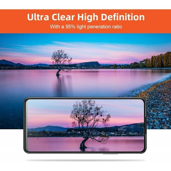 2-PACK P Smart 2021 hærdet glas 0,26 mm 2,5D 9H Transparent