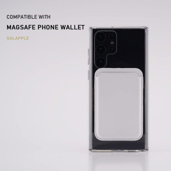 Samsung S22 Ultra Transparent stødabsorberende taske MagSafe-kom Transparent