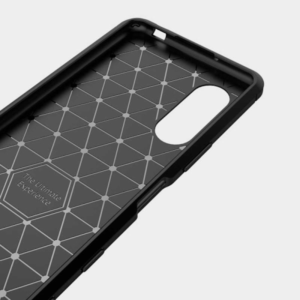 Xperia 5 II Stöttåligt Skal SlimCarbon Svart