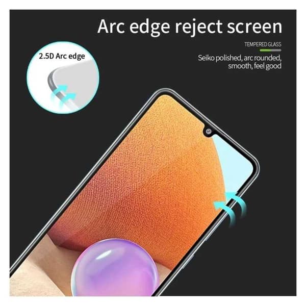 Samsung Galaxy A05s FullFrame 0,26mm 9H hærdet glas
