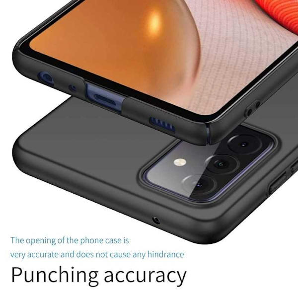 Samsung A52/A52s 4G 5G Ultra tyndt matsort cover Basic V2 Black
