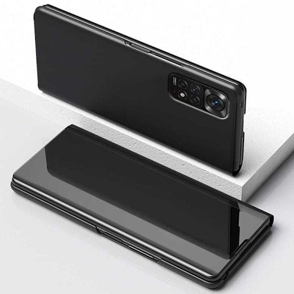 Xiaomi Redmi Note 11 / 11S Smart Flip Case Clear View Seisova V2 Rocket Black