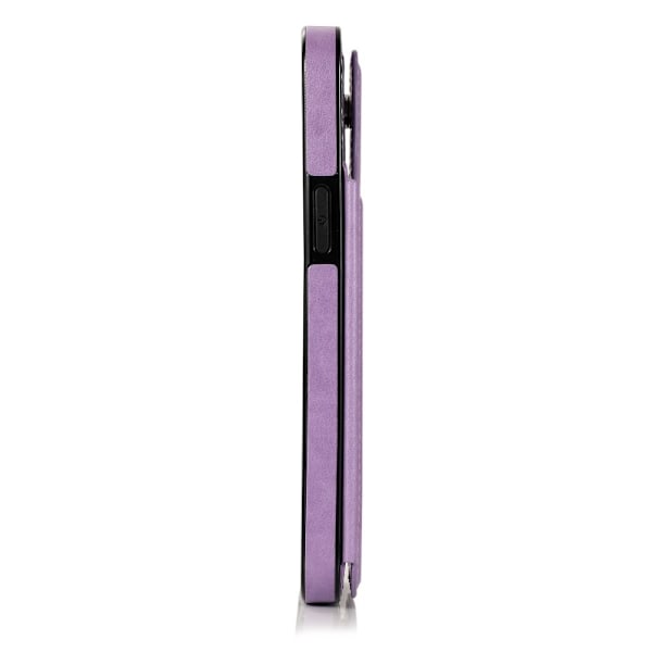 iPhone 11 Pro Max Stöttåligt Skal Korthållare 3-FACK Flippr V2 - Lila