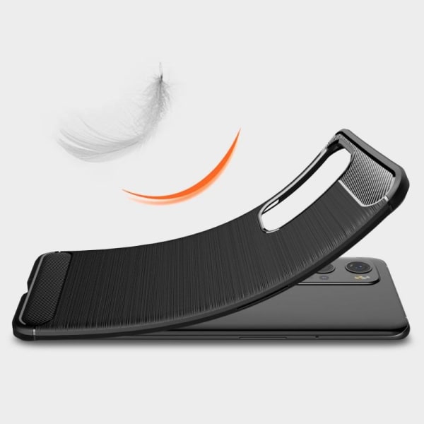 OnePlus 9 Pro Stöttåligt Skal SlimCarbon Svart