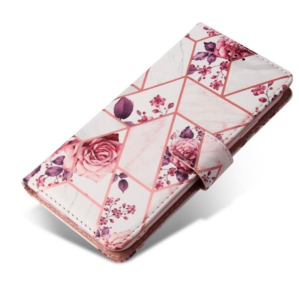 iPhone XS Max Trendikäs lompakkokotelo Sparkle 4-FACK Pink