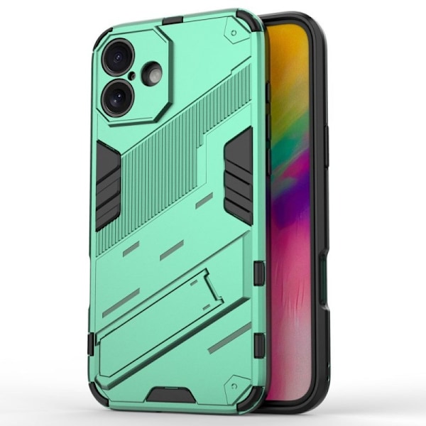 iPhone 16 Stöttåligt Skal med Kickstand ThinArmor V2 - Grön