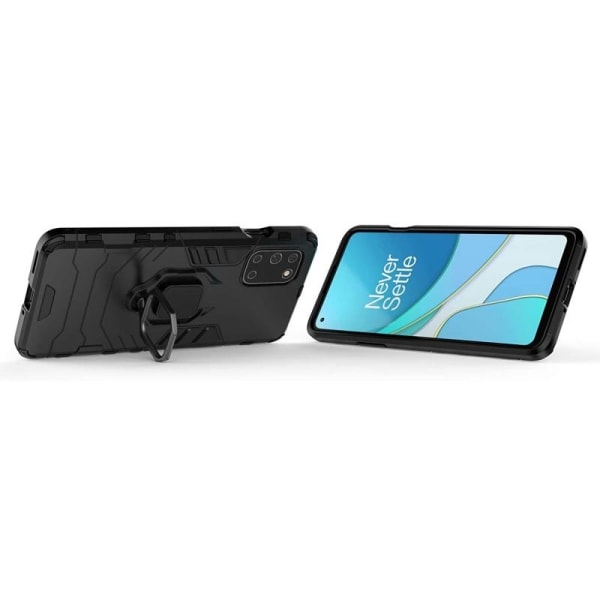 OnePlus 8T iskunkestävä kotelo ThinArmor-rengaspidikkeellä Black