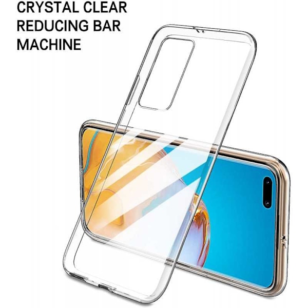 Huawei P40 Pro Stötdämpande Mjukt Skal Simple Transparent