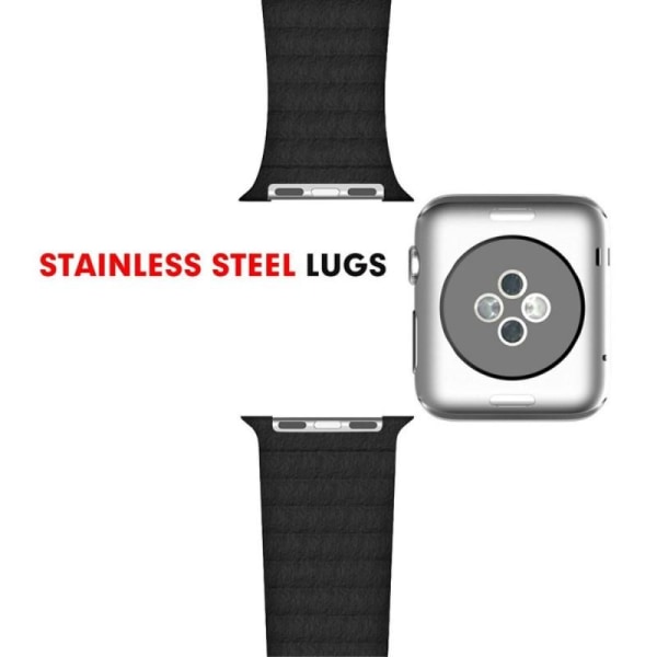 Premium Magnetarmband Apple Watch 38/40/41mm Svart