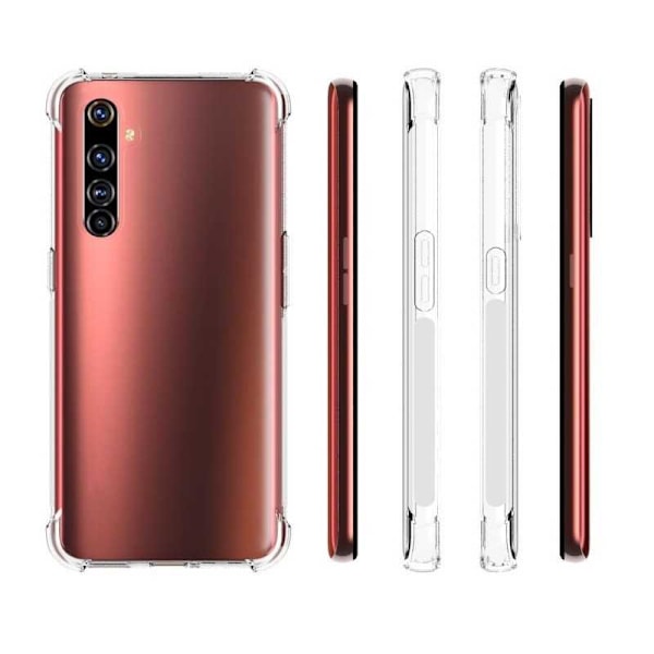 Realme X50 Pro stødabsorberende silikone Shell Shockr Transparent