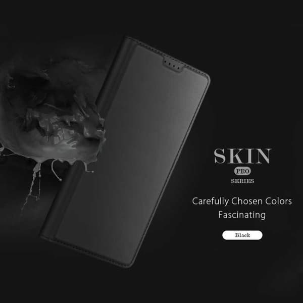 Samsung S23 Plus Flip Case Smooth -korttipaikka Black