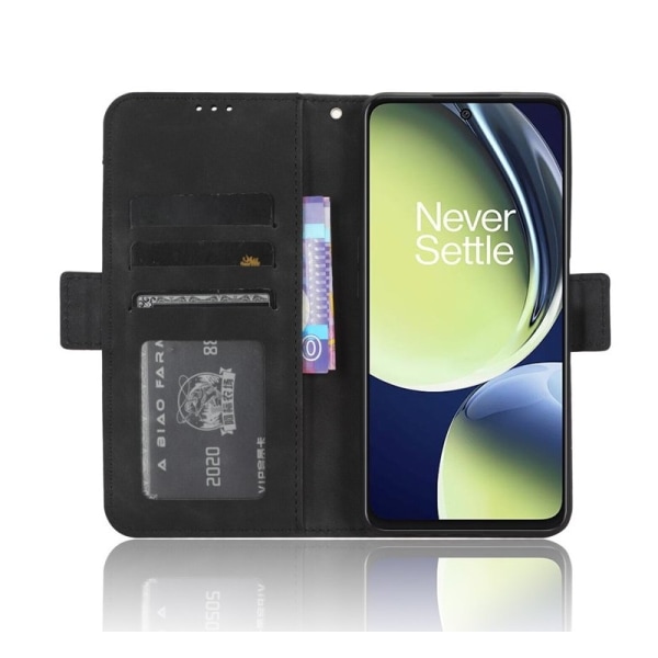 OnePlus Nord CE 3 Lite 5G lompakkokotelo PU-nahkainen 6-POCKET W