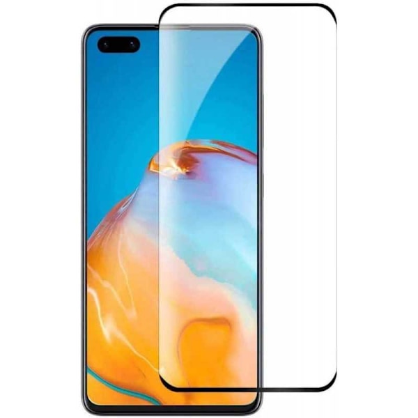 Huawei P40 Pro FullFrame 3D 0,26 mm 9H karkaistu lasi Transparent