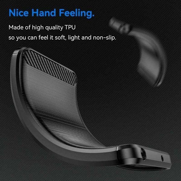 Xperia 1 IV Shockproof Shell SlimCarbon Black
