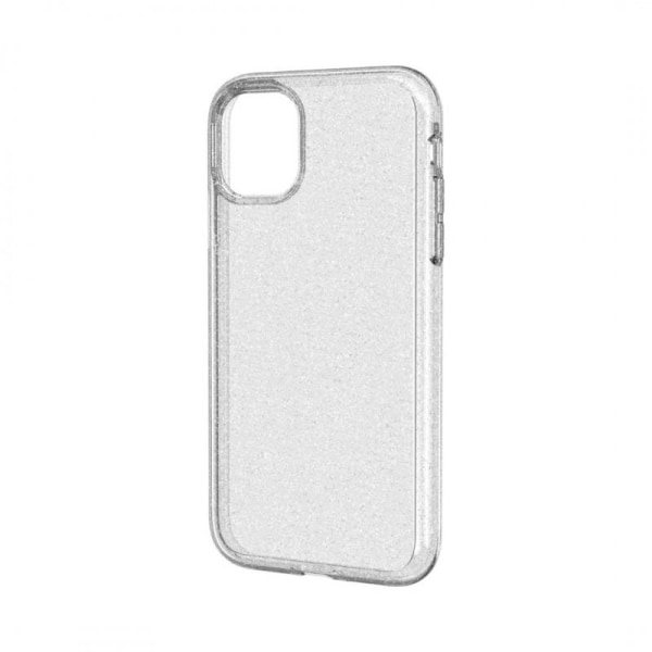 iPhone 11 Pro Max Stötdämpande Mobilskal Gnistra Silver Silver