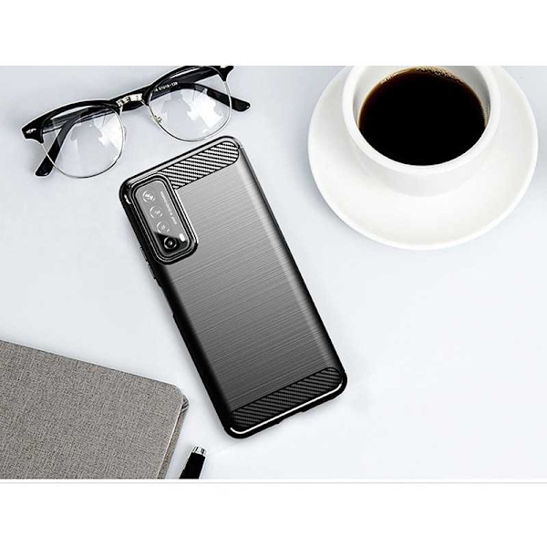 Huawei P Smart 2021 Shockproof Shell SlimCarbon Black