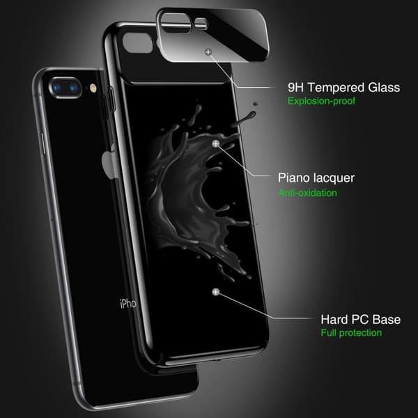iPhone 7 Plus Ultratunnt Stötdämpande Skal Blanc Vit