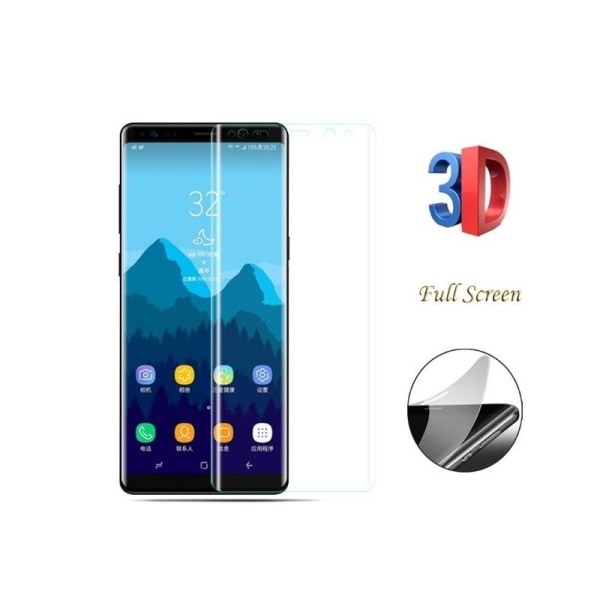 Samsung Note 8 3D Full Coverage PET-skærmbeskytter Transparent