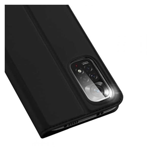 Xiaomi Redmi Note 11 / 11S Flipfodral Smooth Kortfack Black