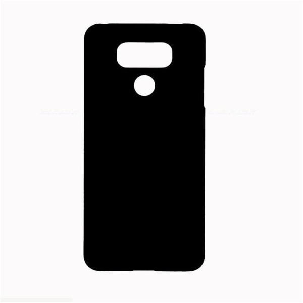 LG G6 Ultra tyndt gummibelagt mat sort cover Black