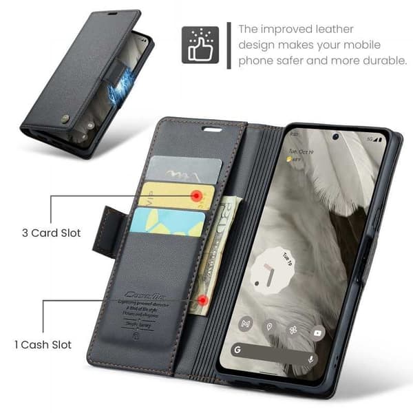 CaseMe Skin Pro Case Google Pixel 8 Black