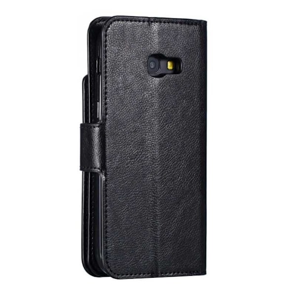 Samsung A5 2017 käytännöllinen lompakkokotelo 12-taskuisella Array V4:llä Black