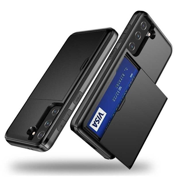 Samsung S21 Plus stødsikkert dækselkortrum StreetWise Black