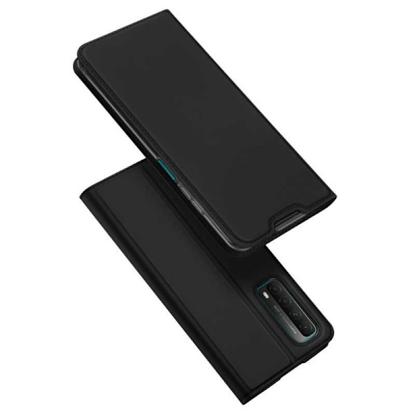Huawei P Smart 2021 Flip Case Smooth -korttipaikka Black