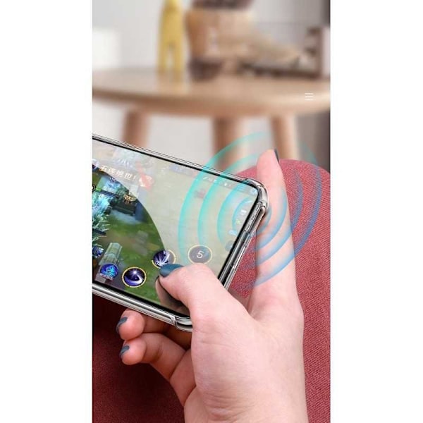 Huawei P40 Pro stødabsorberende silikone Shell Shockr Transparent