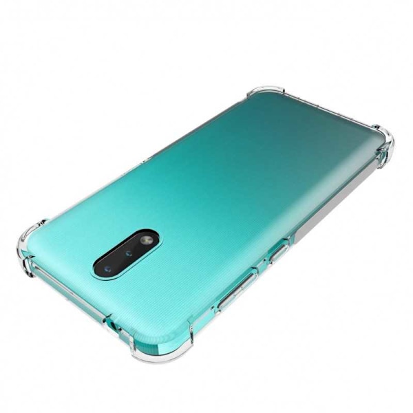 Nokia 2.3 Stødabsorberende Silikone Shell Shockr Transparent