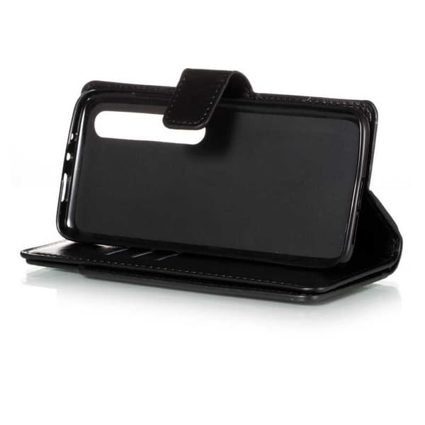 Xiaomi Mi 10 / 10 Pro Praktisk Plånboksfodral med 12-Fack Array V4 Svart