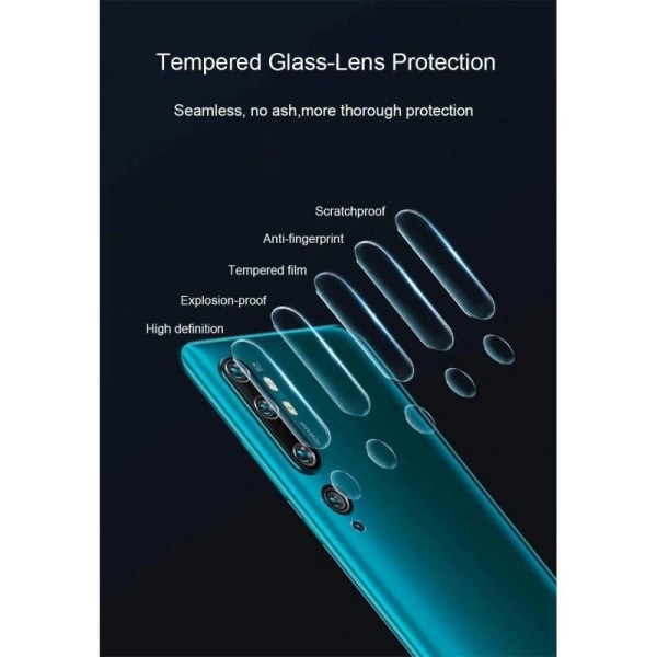 2-PACK Motorola Moto G8 Power Linsskydd Kamera Transparent