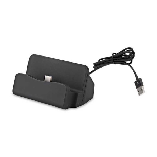 Ladestation USB-C Svart